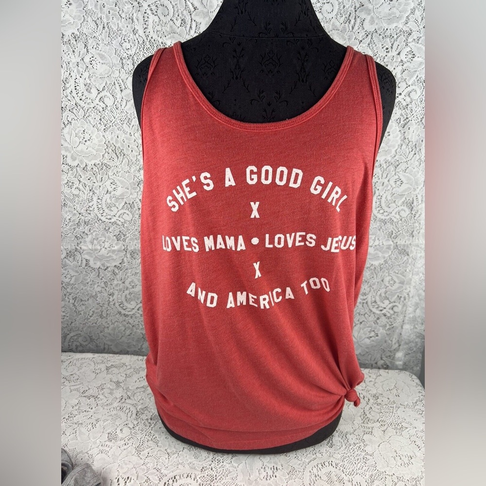 Bella + Canvas tank size M